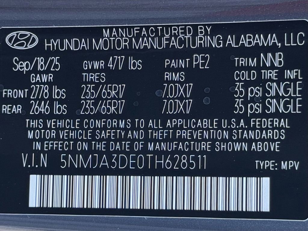 New 2026 Hyundai Tucson SE image 26