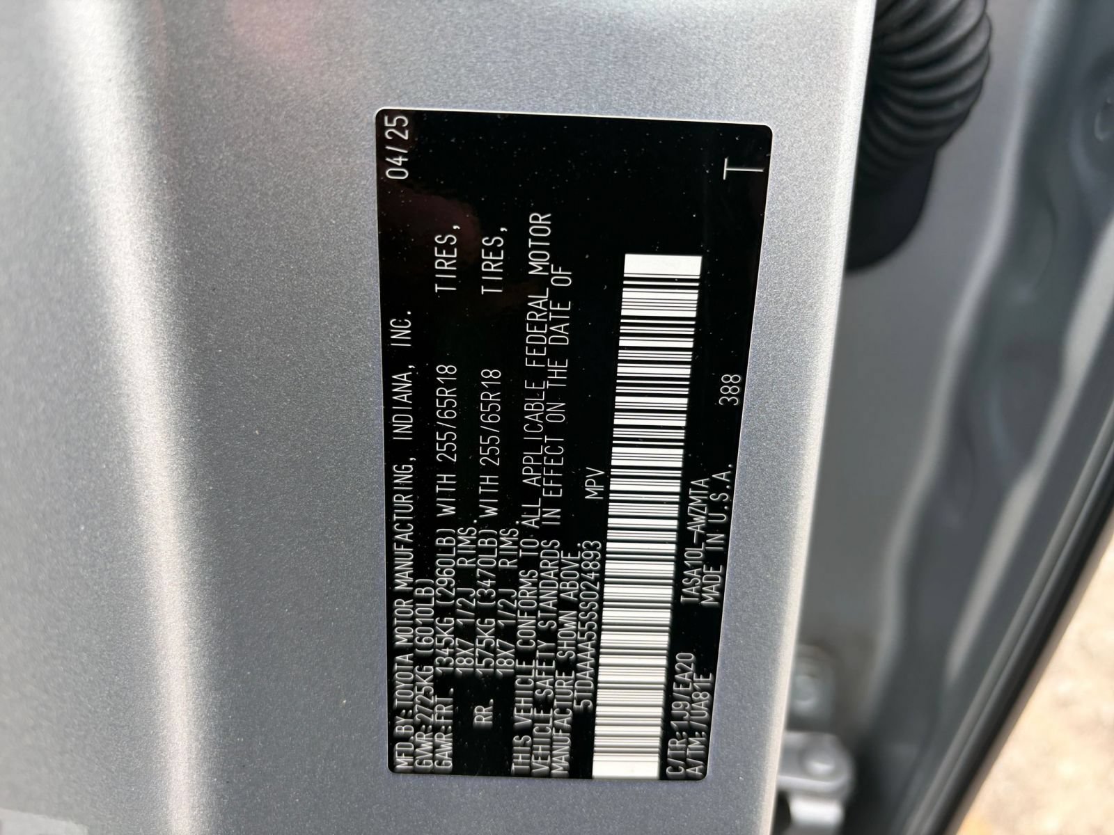 Used 2025 Toyota Grand Highlander FWD image 31