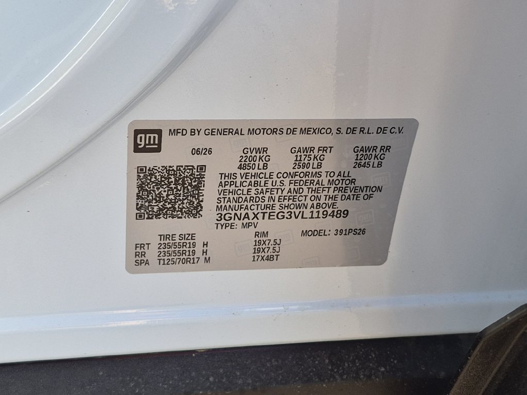 New 2027 Chevrolet Equinox RS w/ Convenience Package III AWD/4WD image 30