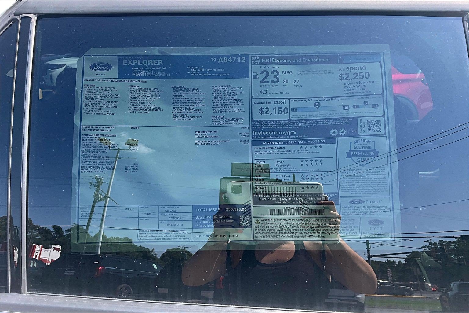 New 2026 Ford Explorer Active w/ Active Comfort Package AWD/4WD image 13