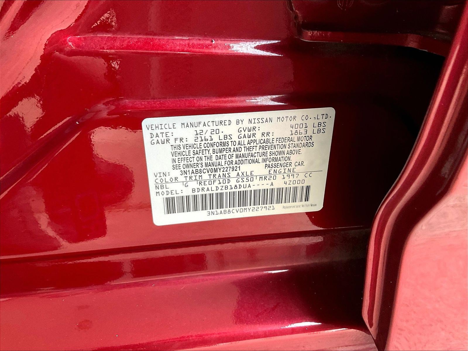 Used 2021 Nissan Sentra SV FWD image 18