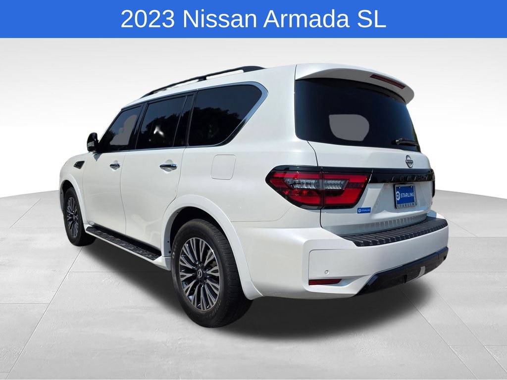 Used 2023 Nissan Armada SL w/ Midnight Edition Package RWD image 6