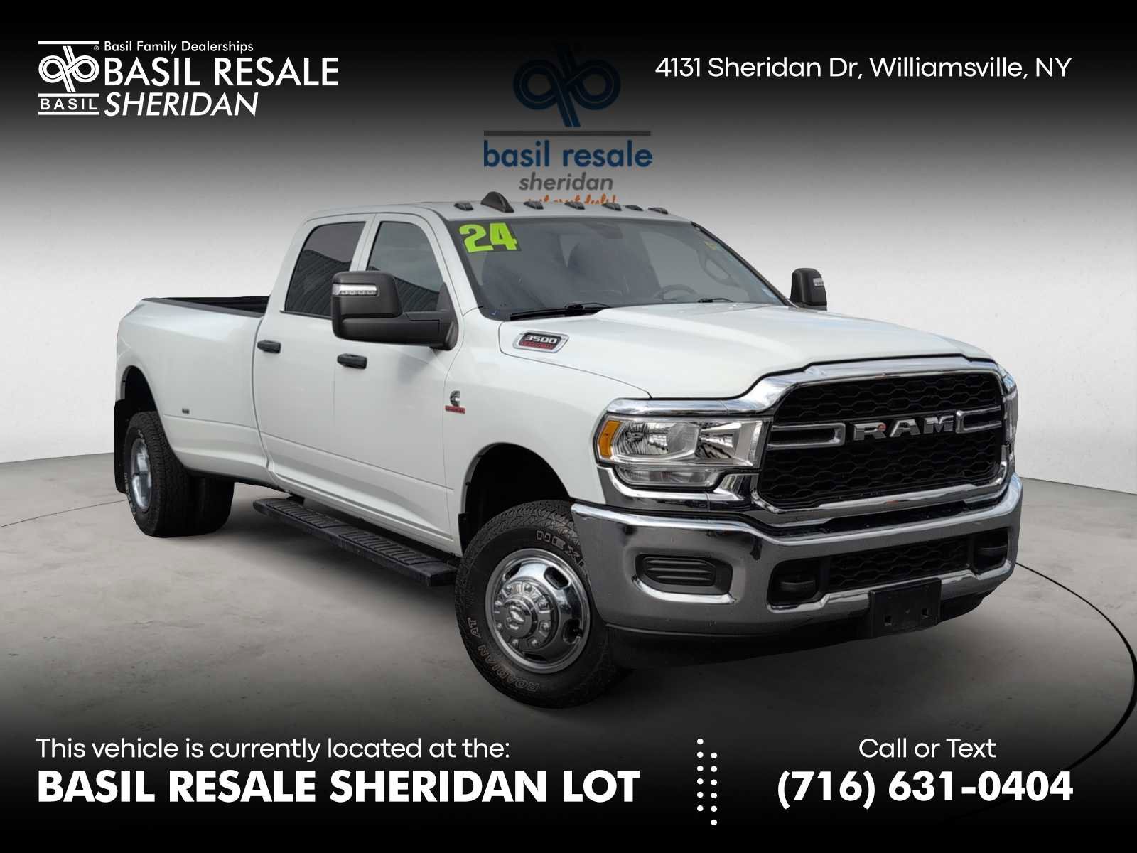 Used 2024 RAM 3500 Tradesman w/ Chrome Appearance Group