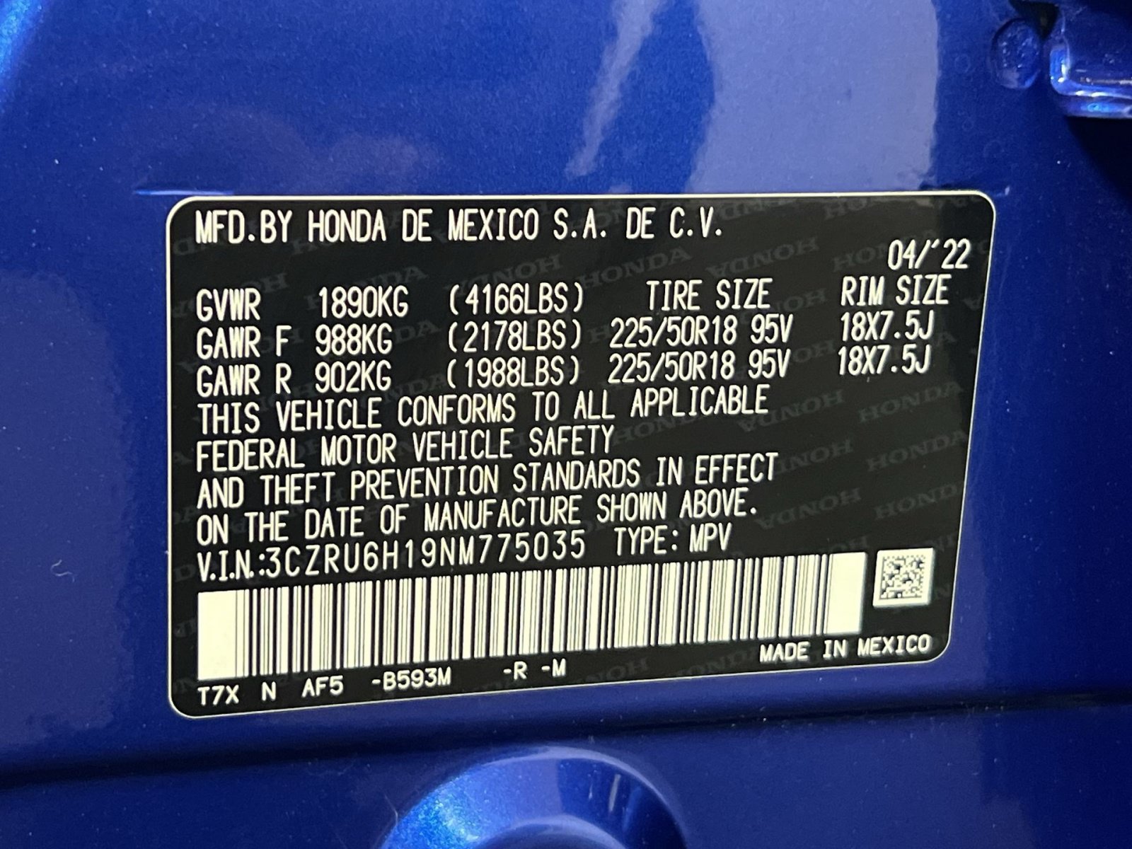 Used 2022 Honda HR-V Sport image 31
