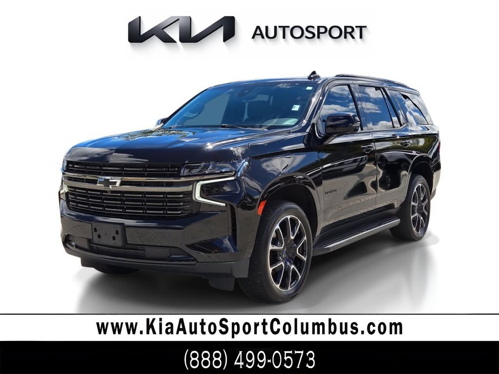 Used 2021 Chevrolet Tahoe RST w/ Luxury Package RWD image 1