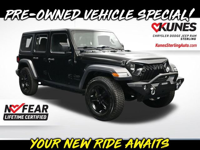 Used 2020 Jeep Wrangler Unlimited Sport image 1