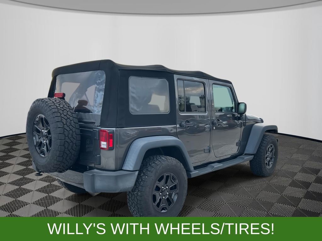 Used 2016 Jeep Wrangler Unlimited Willys image 5