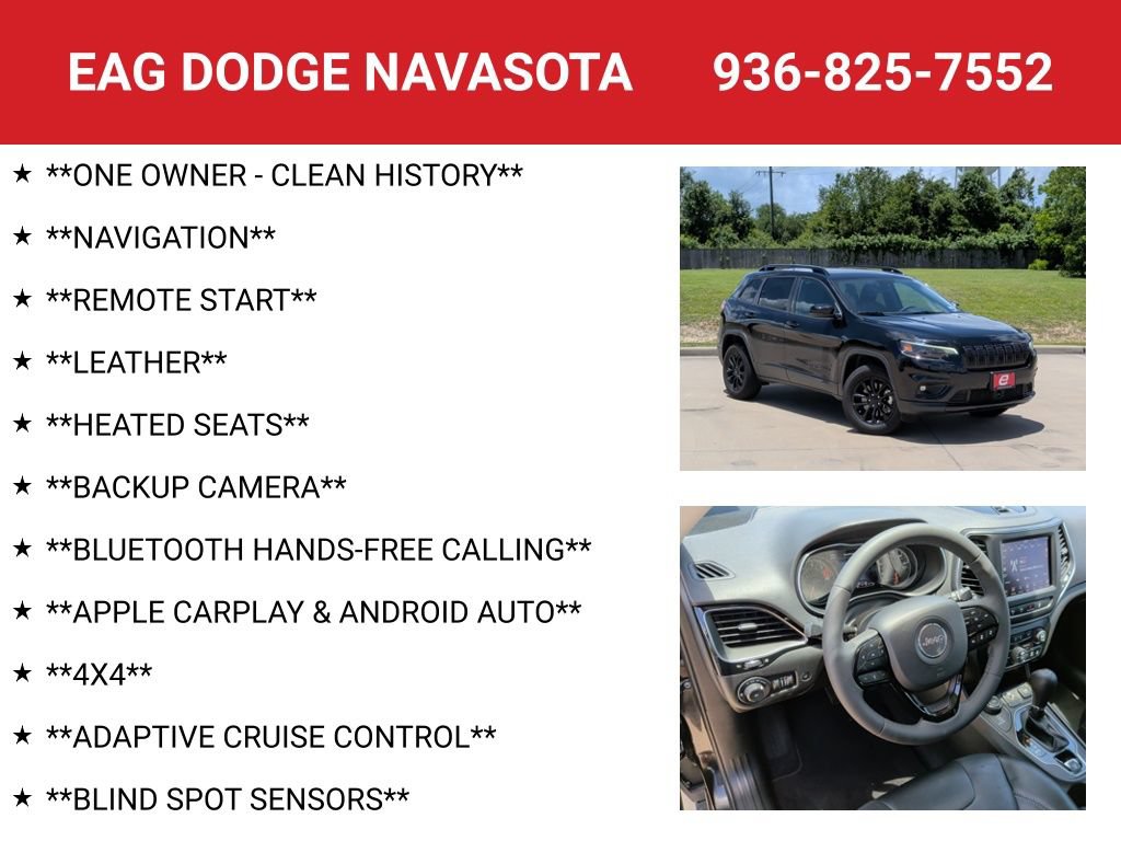 Used 2023 Jeep Cherokee Altitude Lux AWD/4WD image 4
