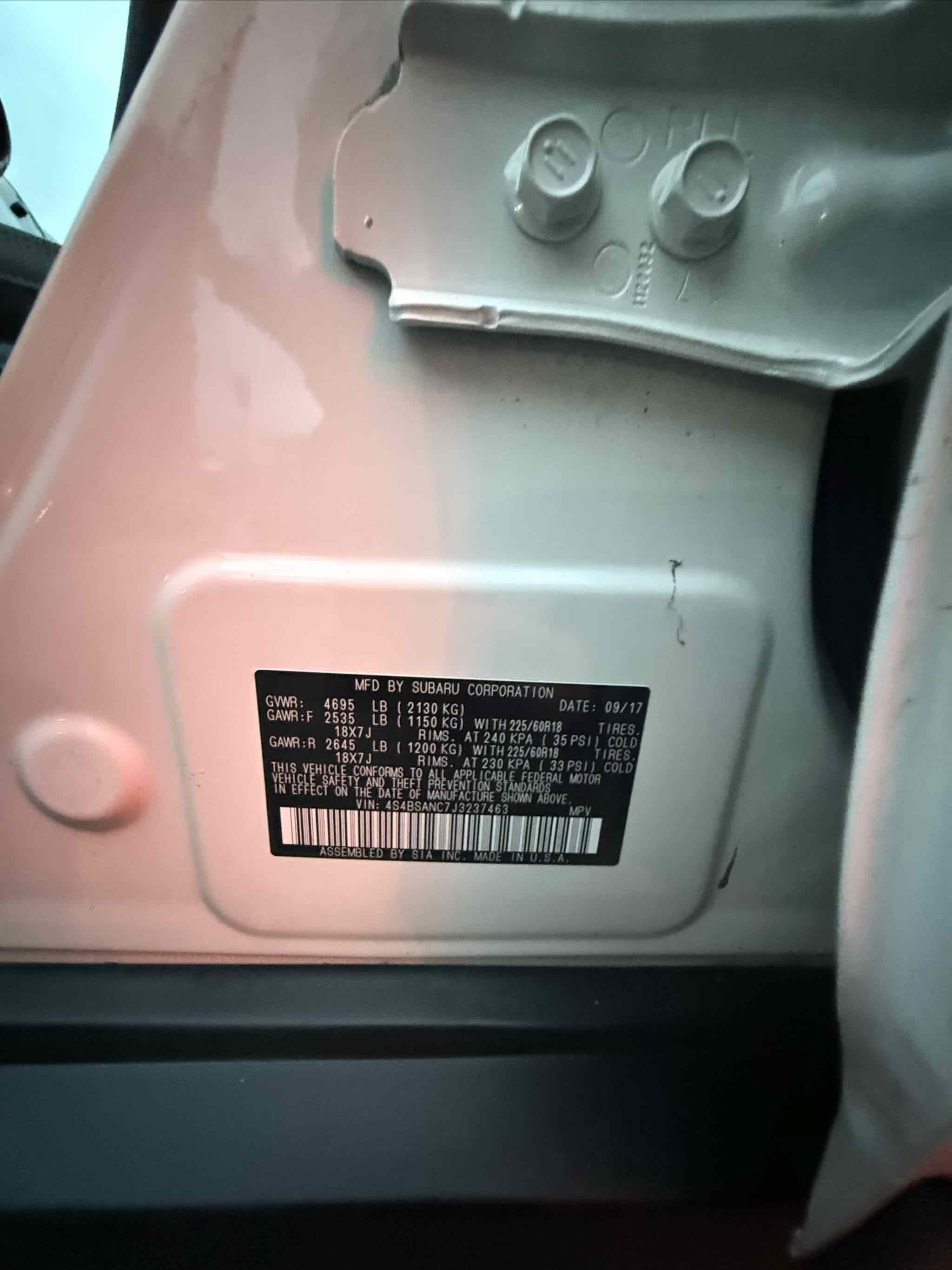 Used 2018 Subaru Outback 2.5i Limited image 61