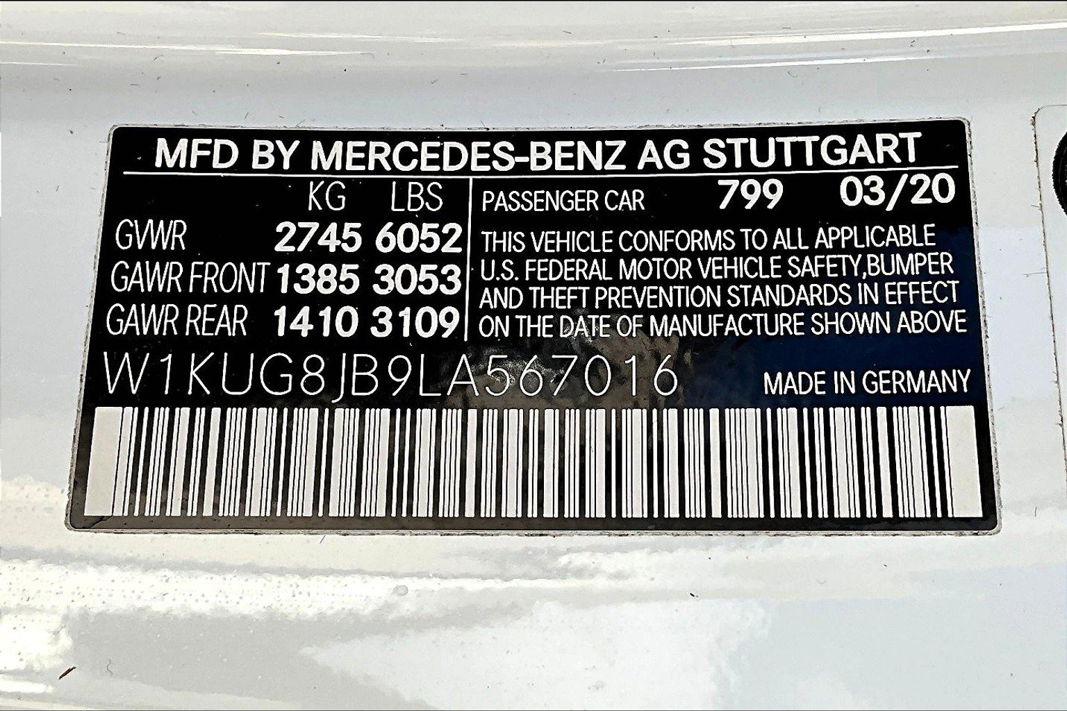 Certified 2020 Mercedes-Benz S 63 AMG 4MATIC Sedan image 17