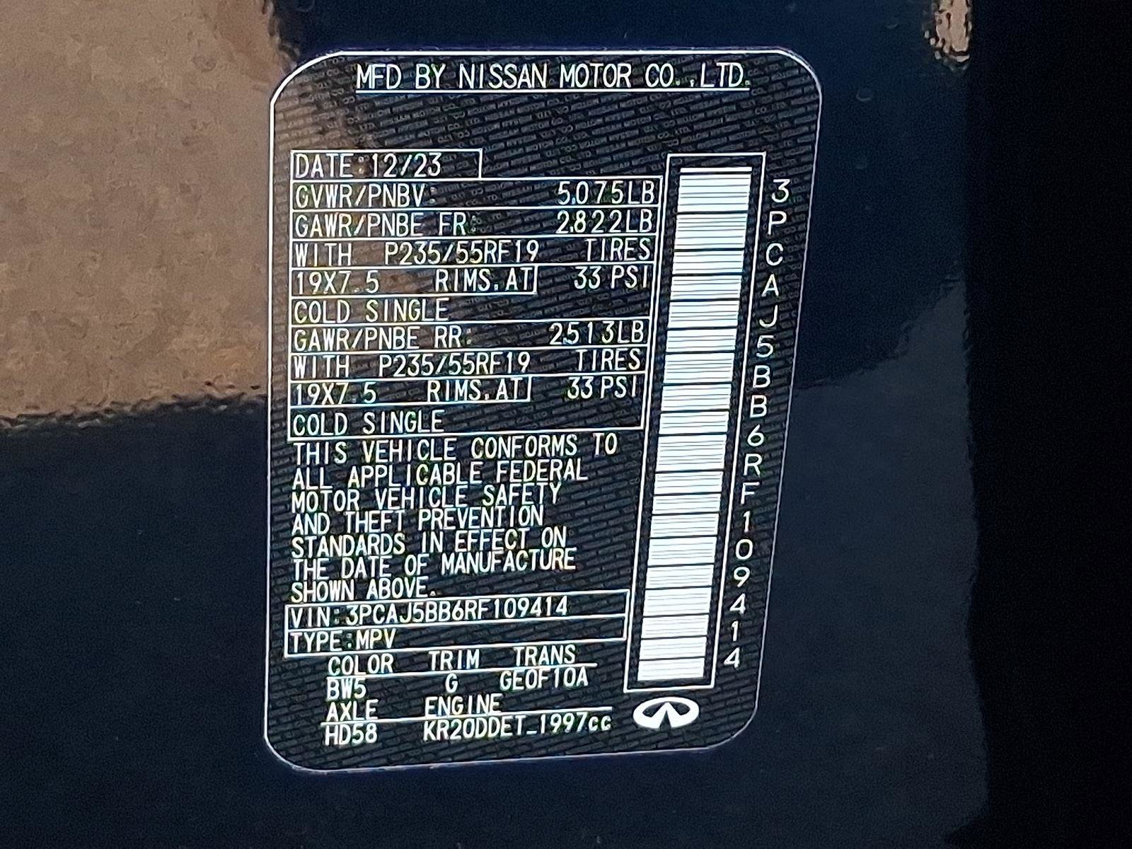 Used 2024 INFINITI QX50 Luxe w/ Accent Package image 27