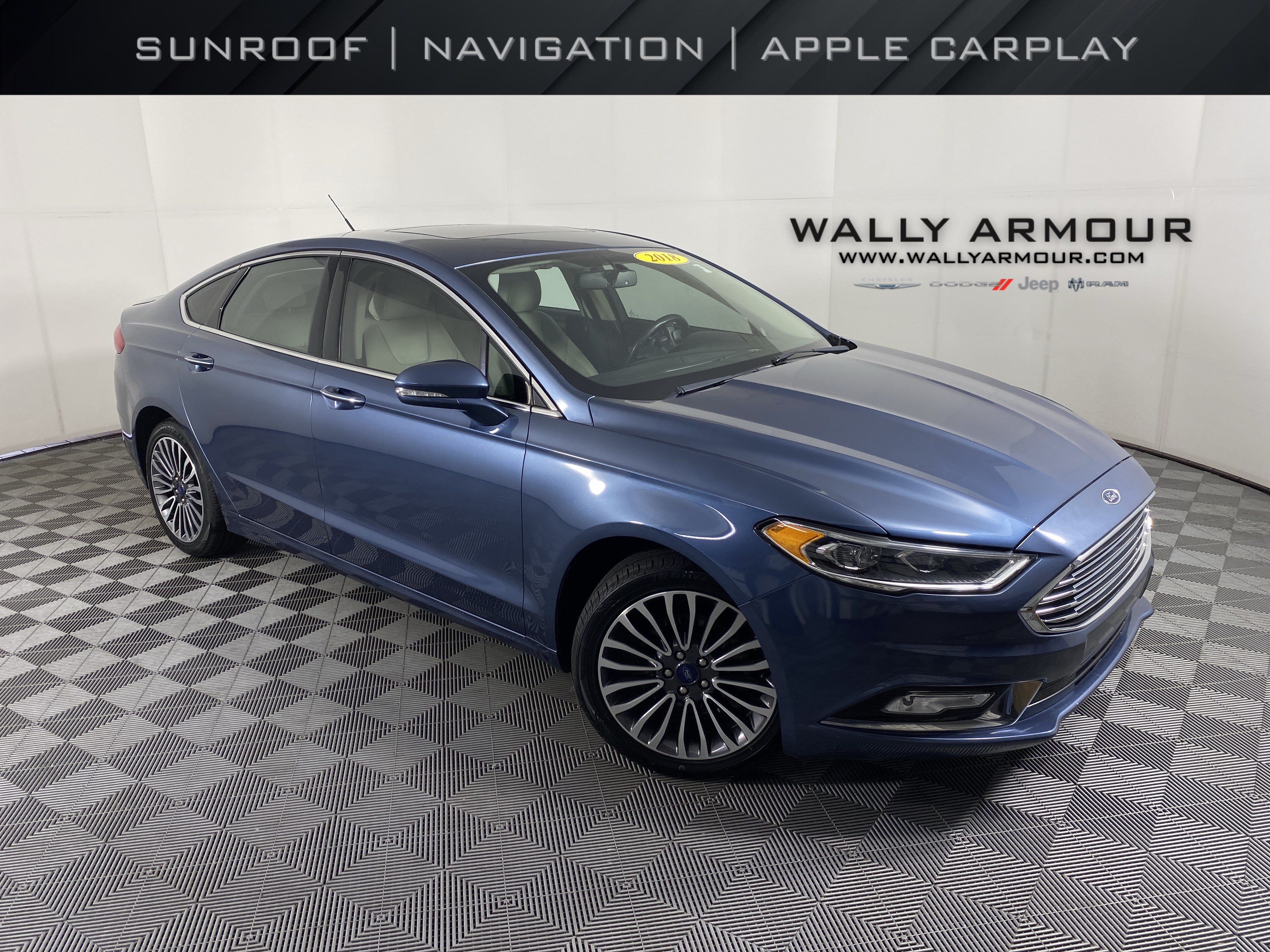 Used 2018 Ford Fusion Titanium AWD/4WD image 1