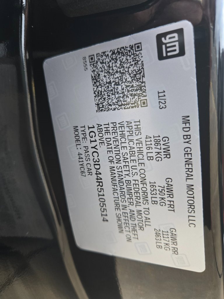 Used 2024 Chevrolet Corvette Stingray Premium Conv w/ 3LT image 10