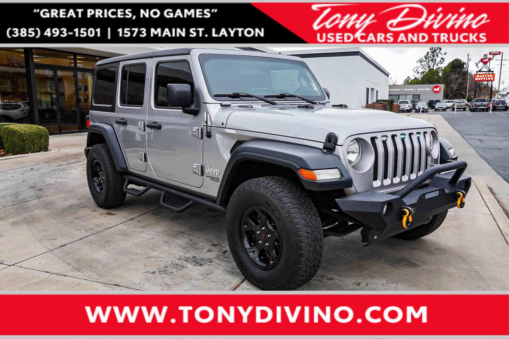 Used 2018 Jeep Wrangler Unlimited Sport S image 1