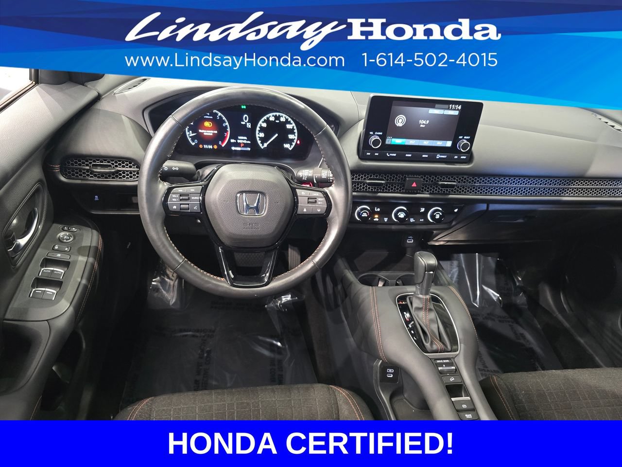 Certified 2025 Honda HR-V Sport image 14