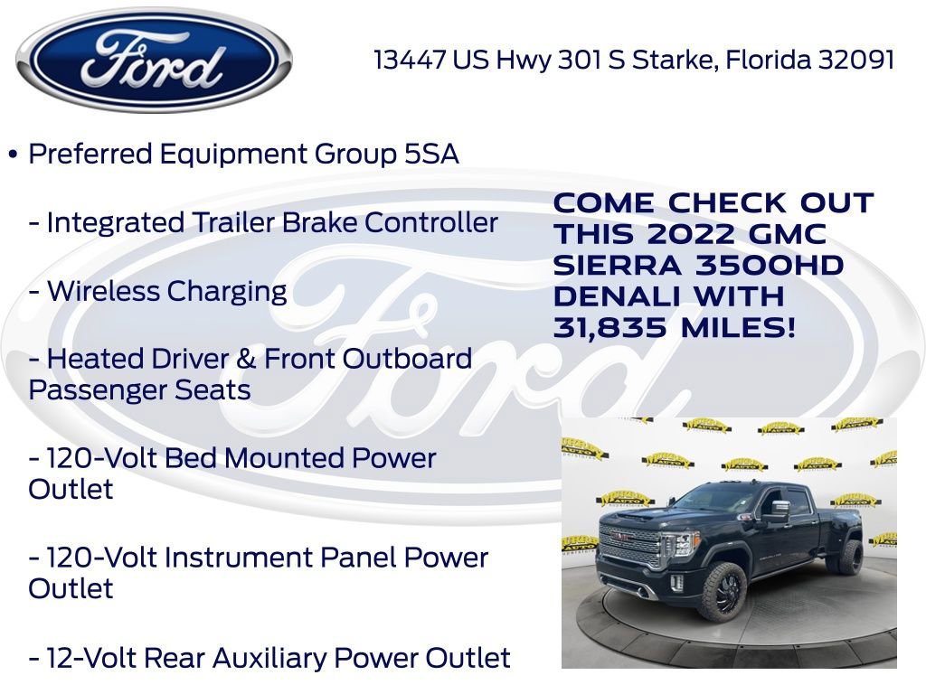Used 2022 GMC Sierra 3500 Denali AWD/4WD image 30