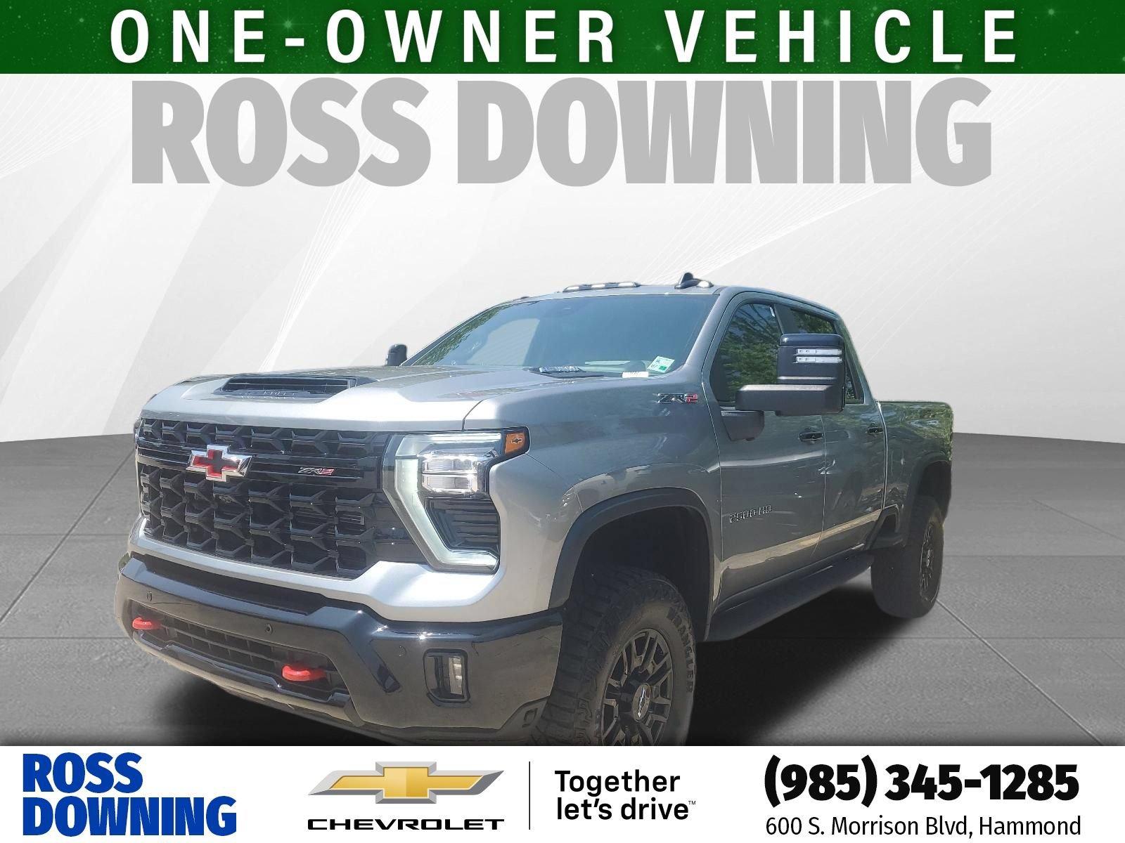 Certified 2025 Chevrolet Silverado 2500 ZR2 w/ Technology Package AWD/4WD image 1