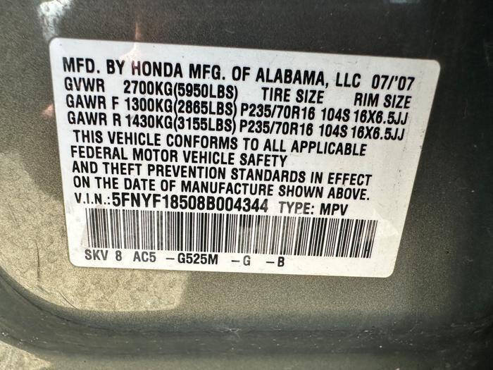 Used 2008 Honda Pilot EX-L image 42