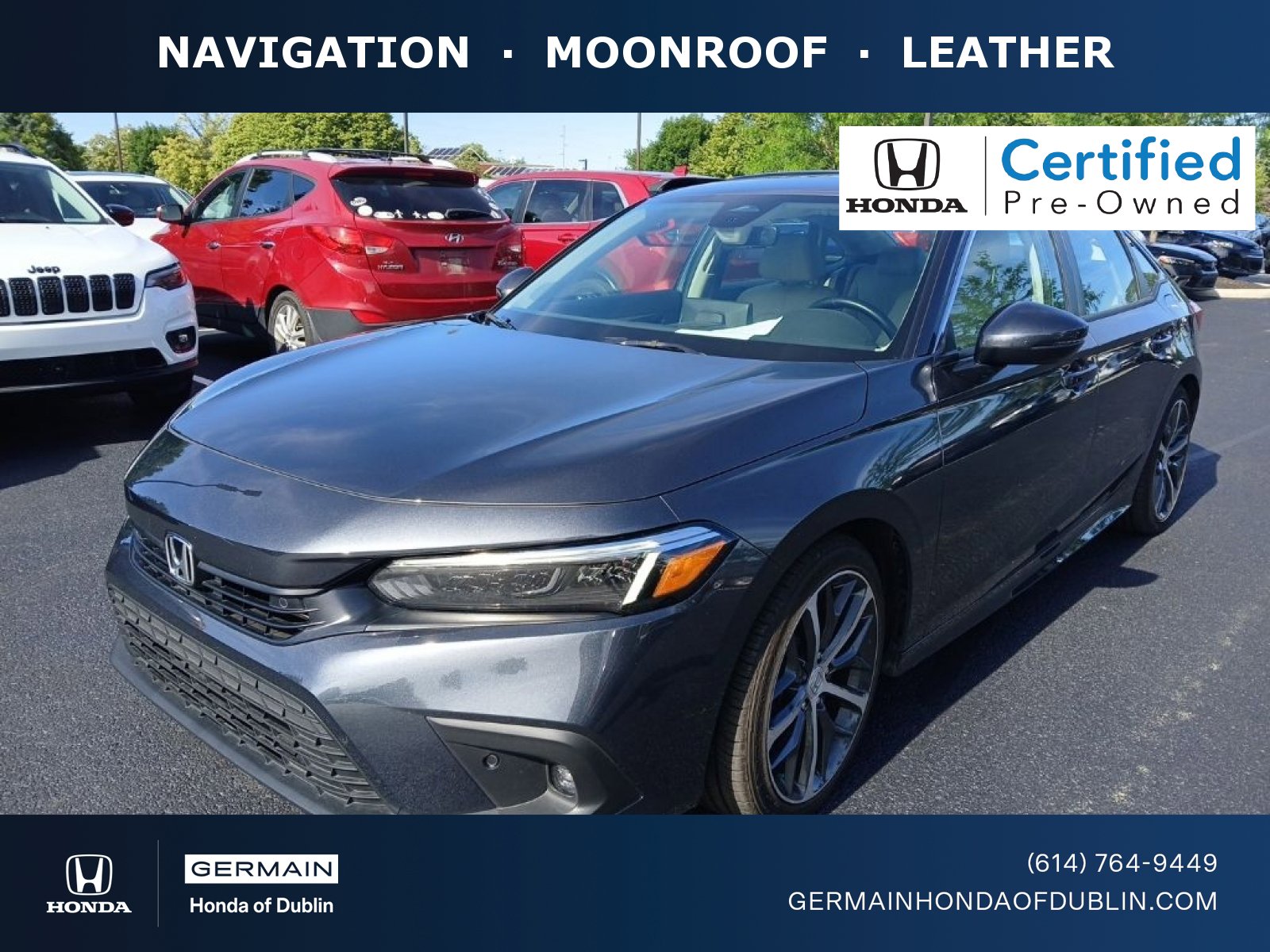Certified 2024 Honda Civic Touring