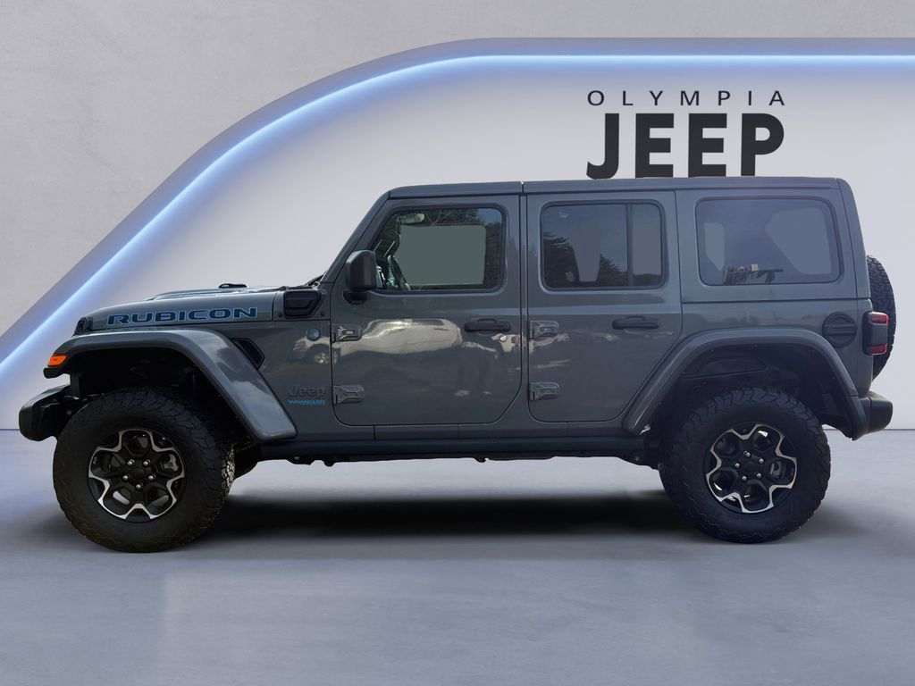 Certified 2021 Jeep Wrangler Unlimited Rubicon 4xe w/ Cold Weather Group image 2