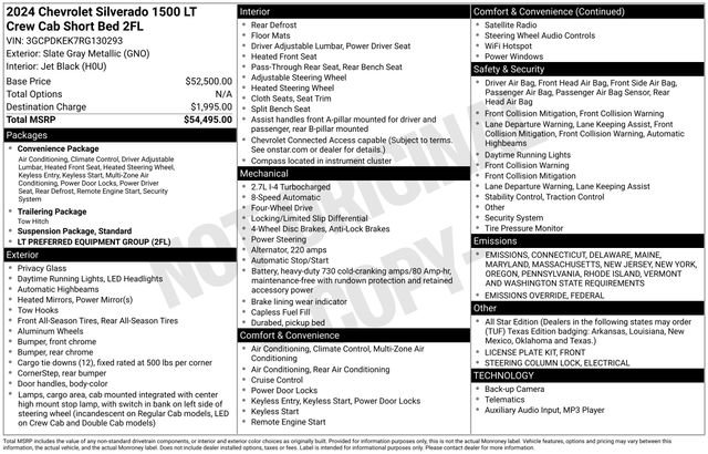 Certified 2024 Chevrolet Silverado 1500 LT image 32