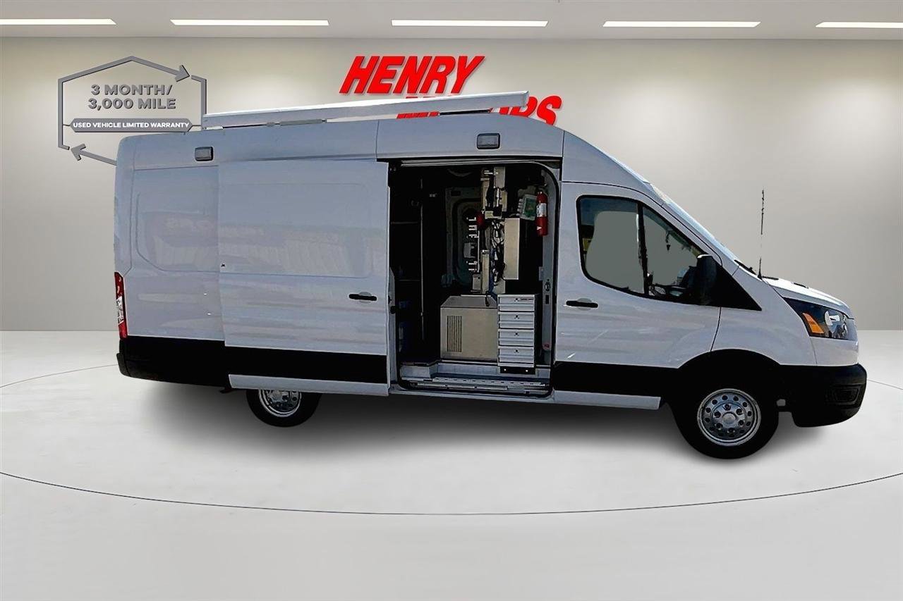 Used 2022 Ford Transit 350 148 High Roof Extended AWD w/ Load Area Protection Package image 24