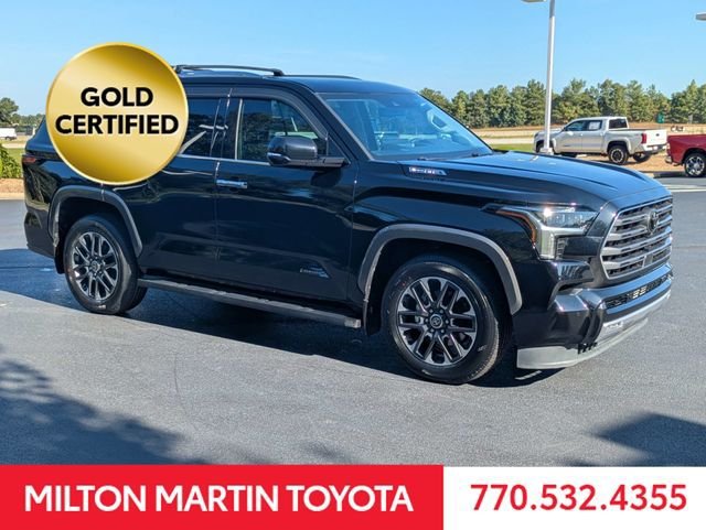 Certified 2024 Toyota Sequoia Limited w/ Tow Technology Package AWD/4WD image 3