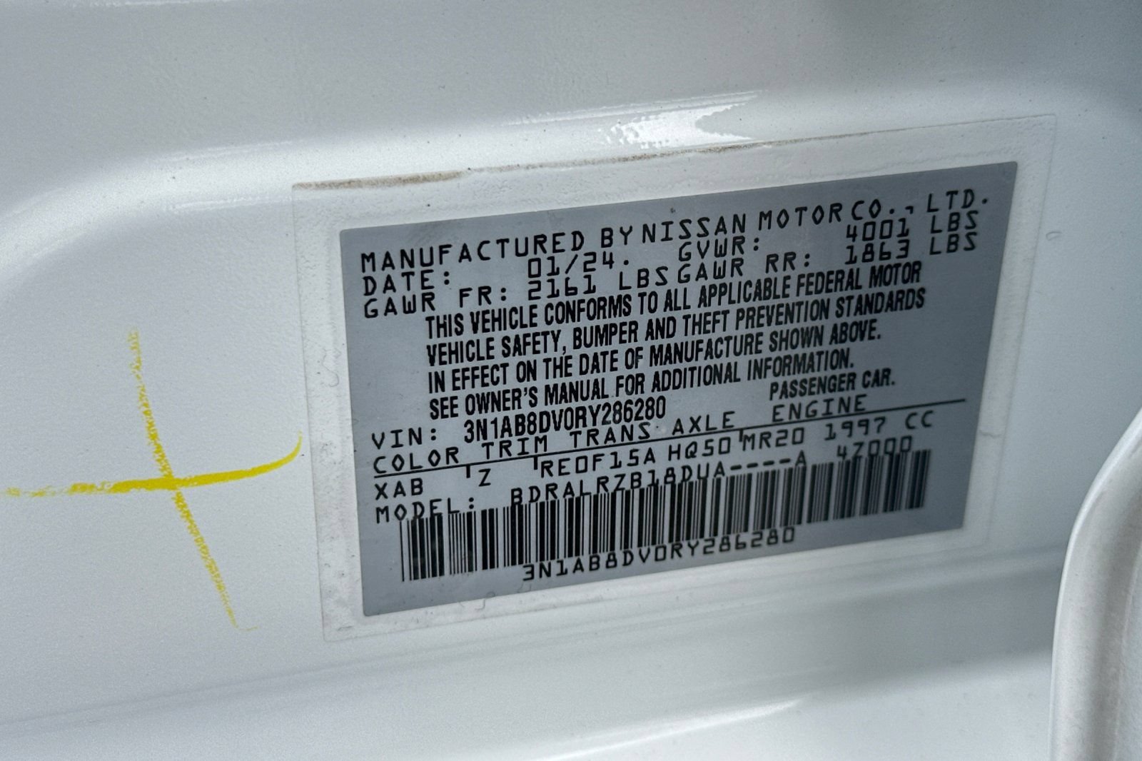 Used 2024 Nissan Sentra SR w/ Lighting Package FWD image 30
