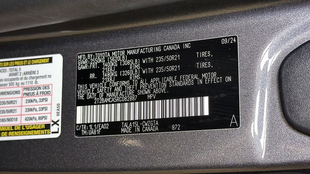 Used 2024 Lexus RX 350 Premium w/ Cold Area Package image 34