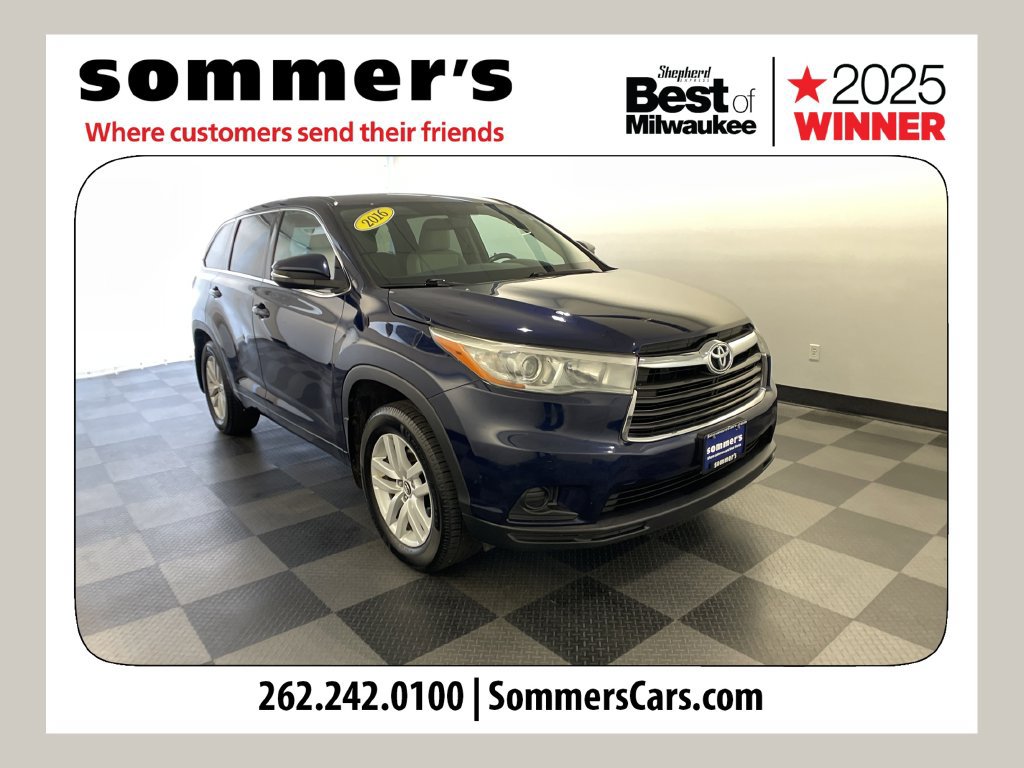 Used 2016 Toyota Highlander LE