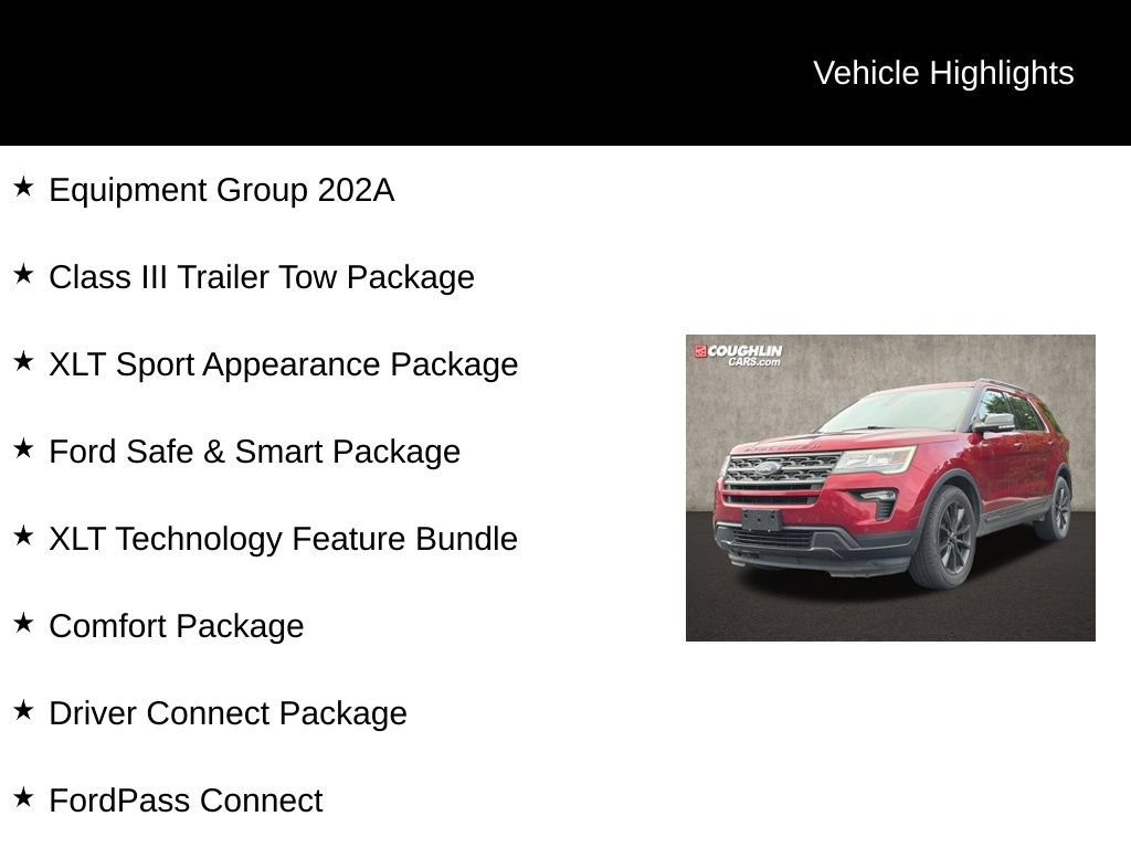 Used 2019 Ford Explorer XLT w/ Equipment Group 202A AWD/4WD video 2