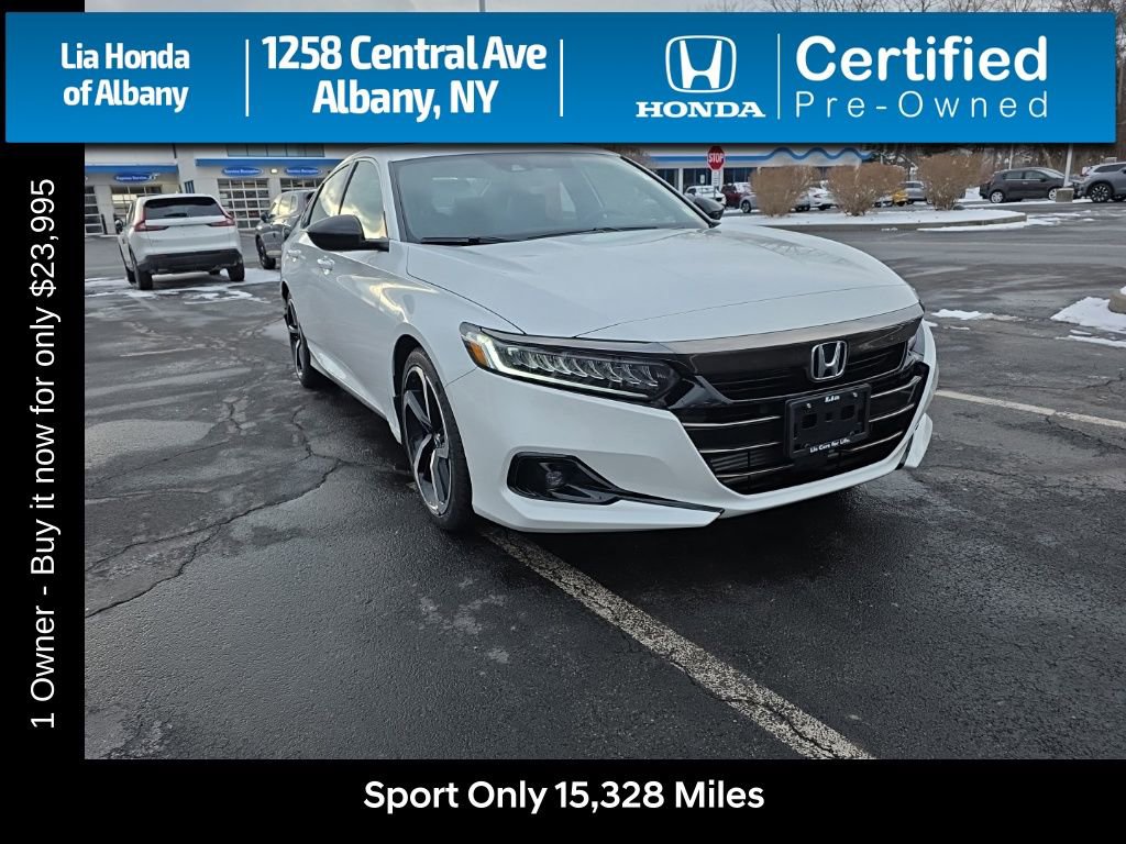 Certified 2022 Honda Accord Sport