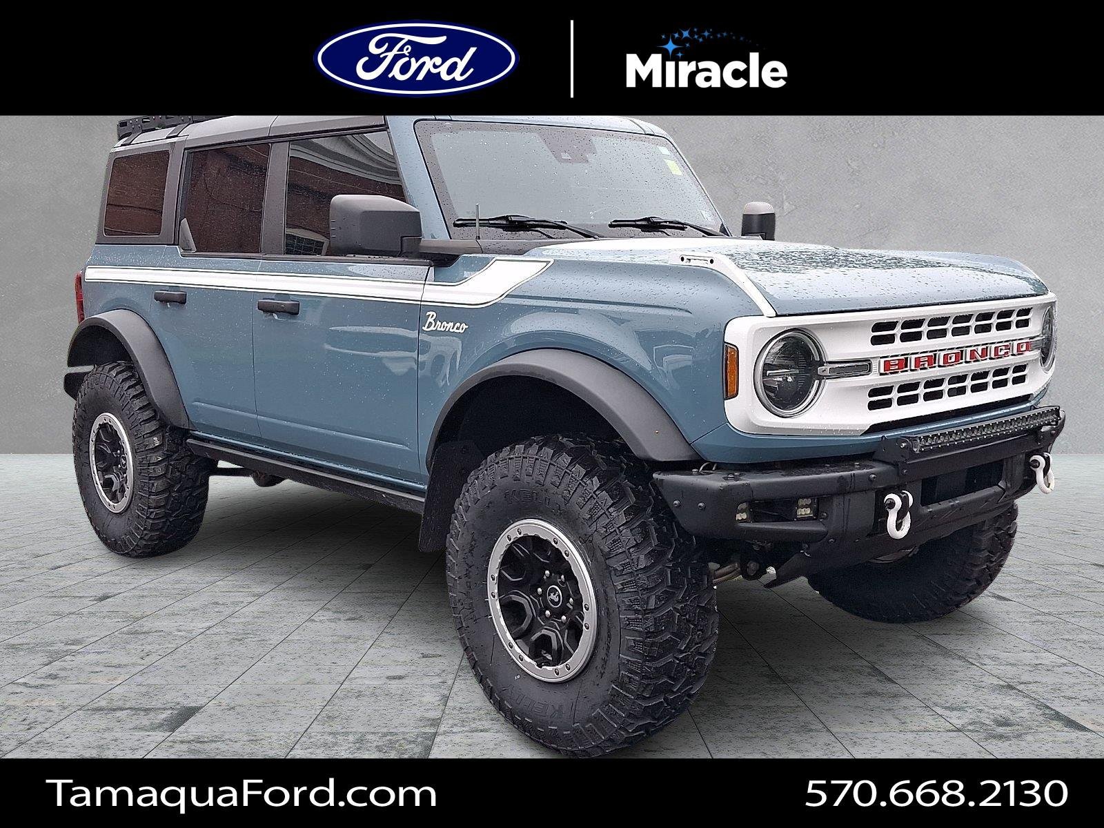 Used 2022 Ford Bronco Black Diamond w/ Sasquatch Package AWD/4WD image 1