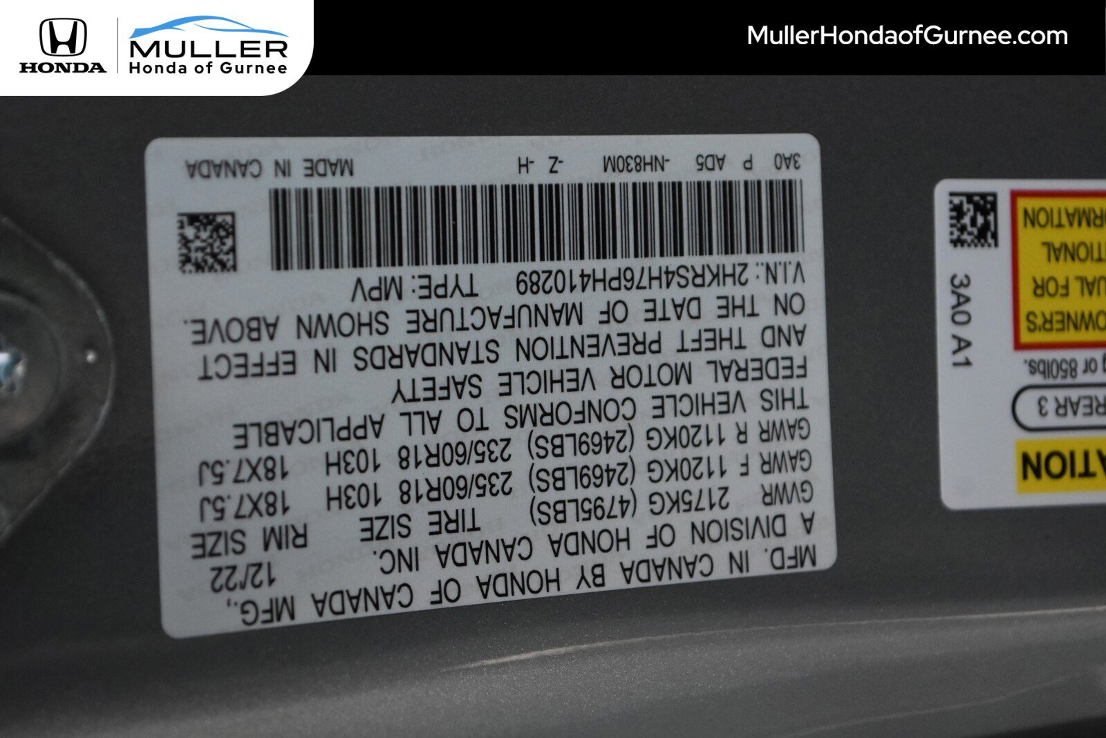 Certified 2023 Honda CR-V EX-L image 35