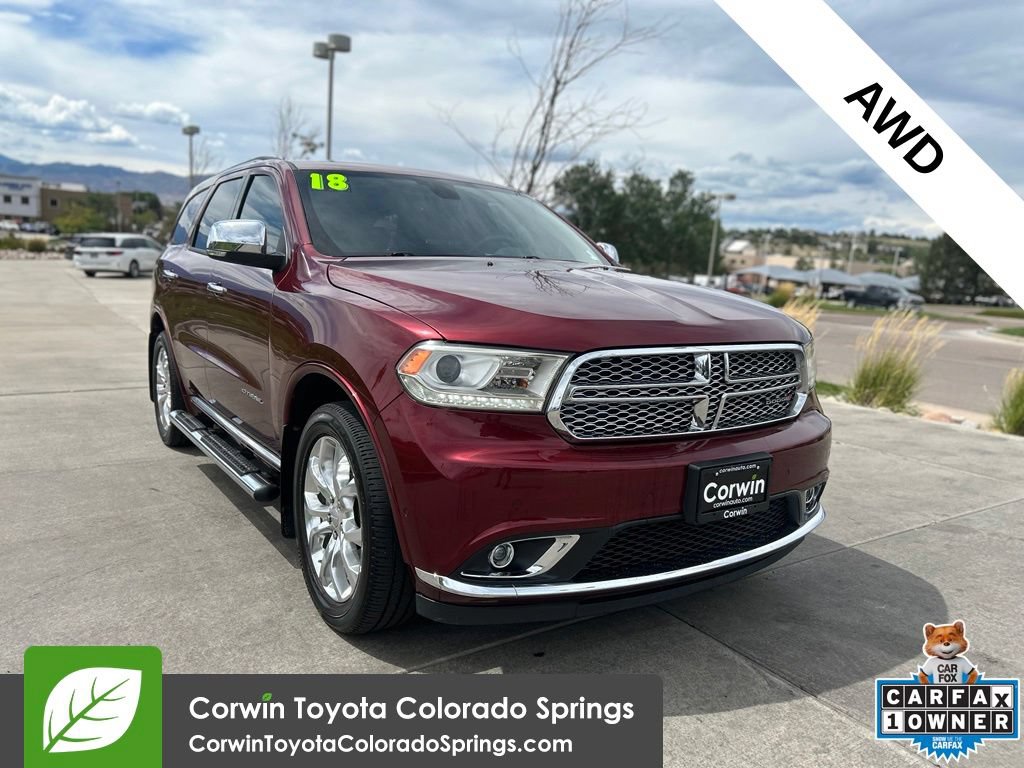 Used 2018 Dodge Durango Citadel