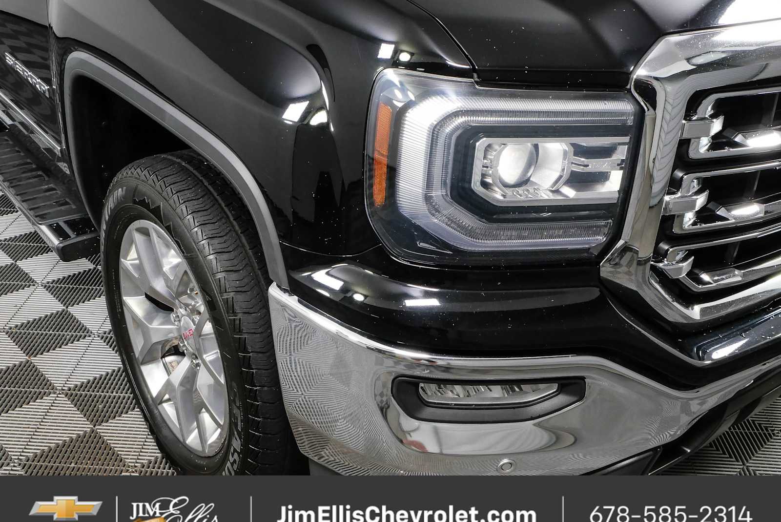 Used 2018 GMC Sierra 1500 SLT w/ Enhanced Driver Alert Package RWD image 34