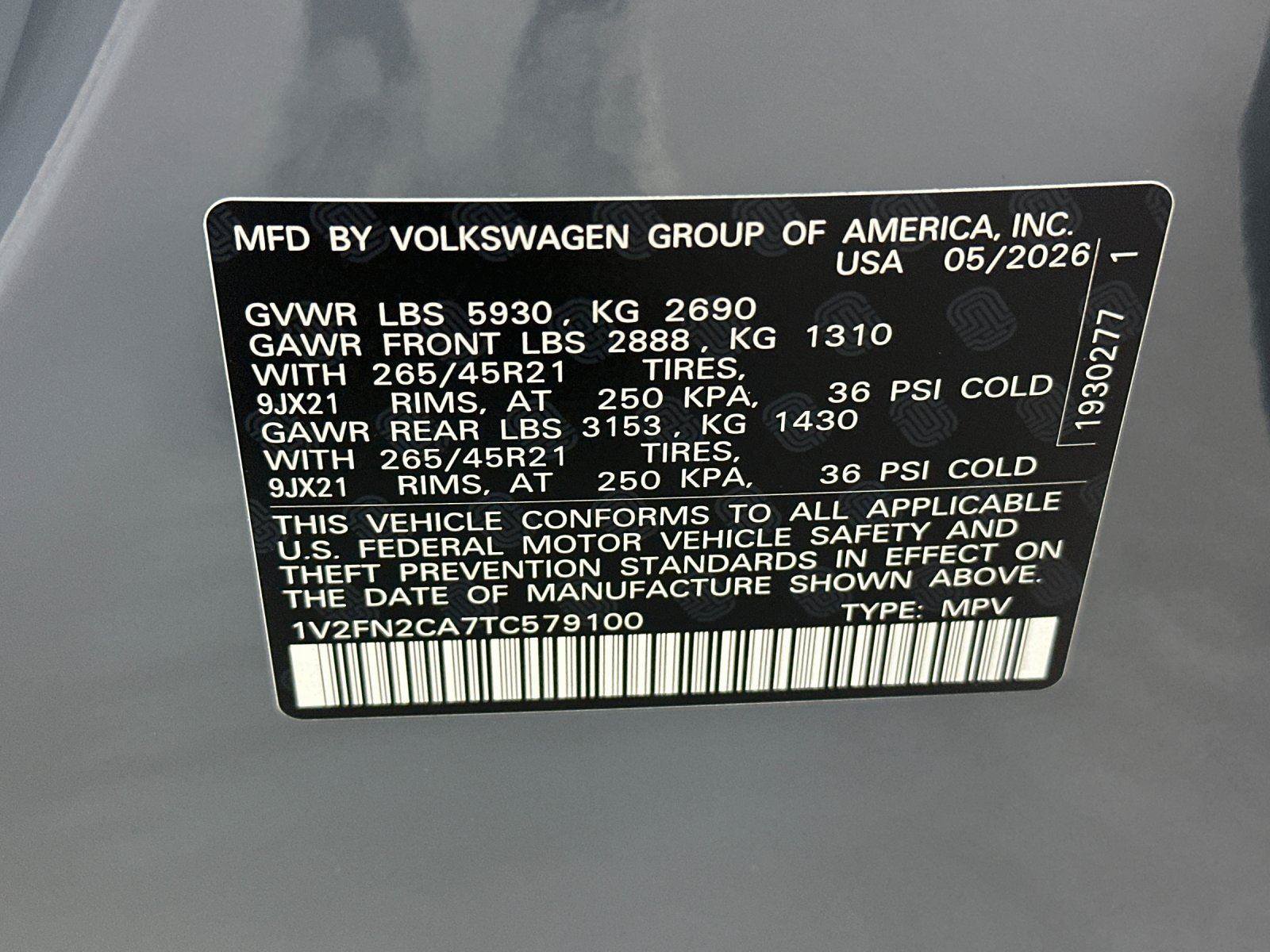 New 2026 Volkswagen Atlas SEL Premium R-Line AWD/4WD image 28