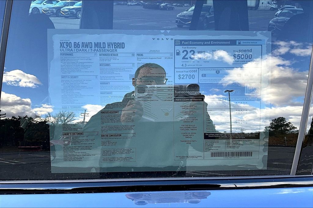 New 2026 Volvo XC90 B6 Ultra w/ Protection Package image 14