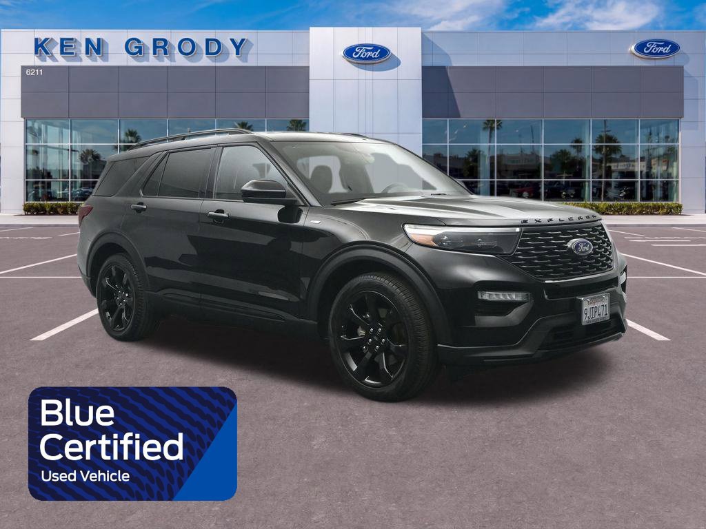 Certified 2023 Ford Explorer ST-Line w/ Class IV Trailer Tow Package RWD 360° Tour