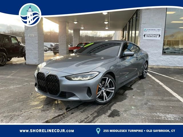 Used 2021 BMW 430i xDrive Coupe w/ Premium Package image 1