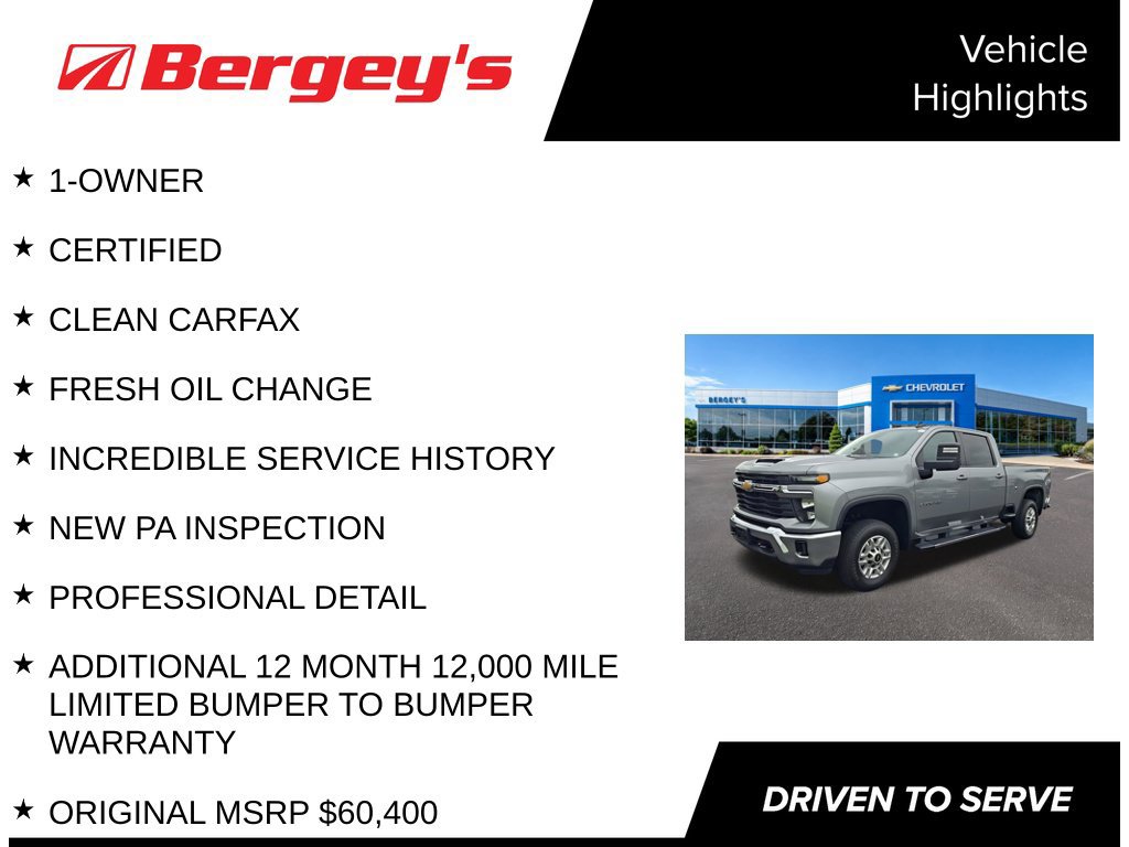 Used 2025 Chevrolet Silverado 2500 LT w/ Convenience Package AWD/4WD image 4