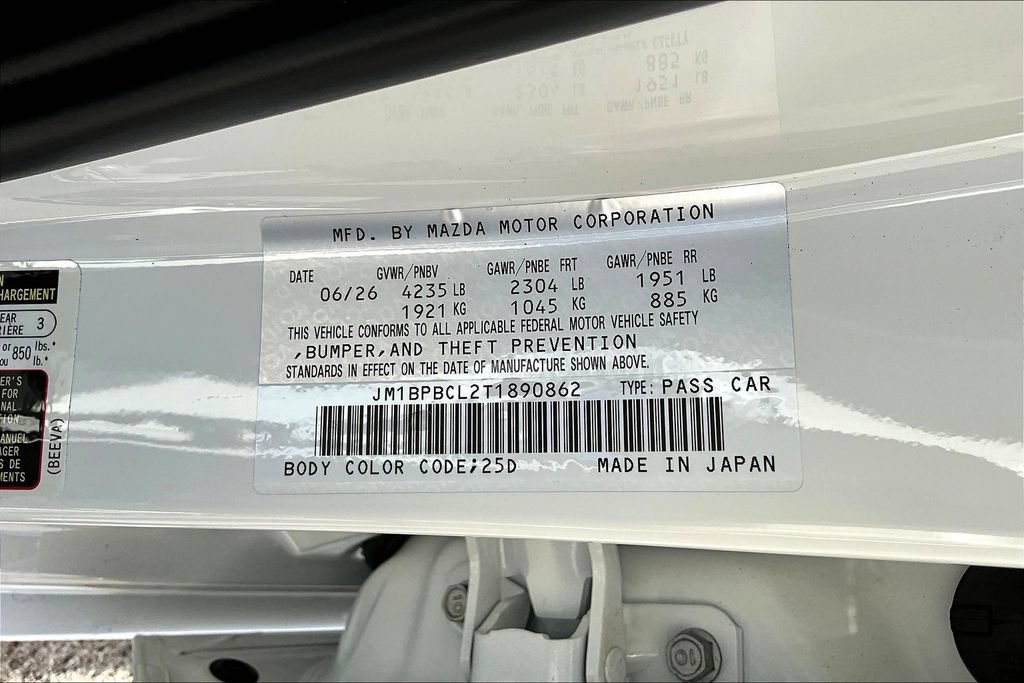 New 2026 MAZDA MAZDA3 Carbon AWD/4WD image 11