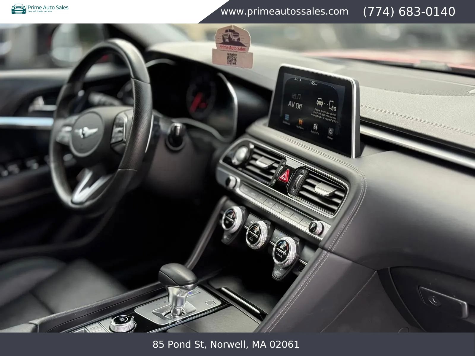 Used 2019 Genesis G70 2.0T Advanced RWD image 18