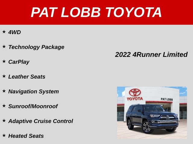Used 2022 Toyota 4Runner Limited AWD/4WD image 40