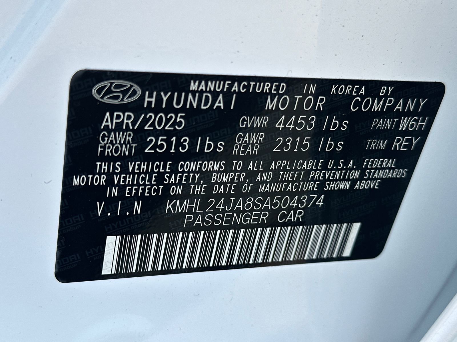 New 2025 Hyundai Sonata SE image 29