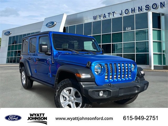 Used 2021 Jeep Wrangler Unlimited Sport video 1