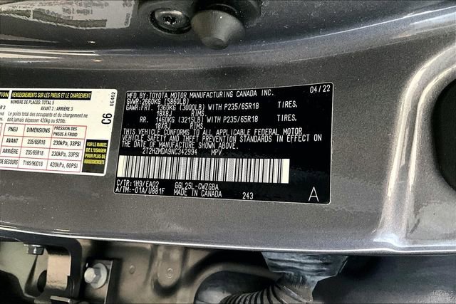 Certified 2022 Lexus RX 350 AWD w/ Premium Package image 19