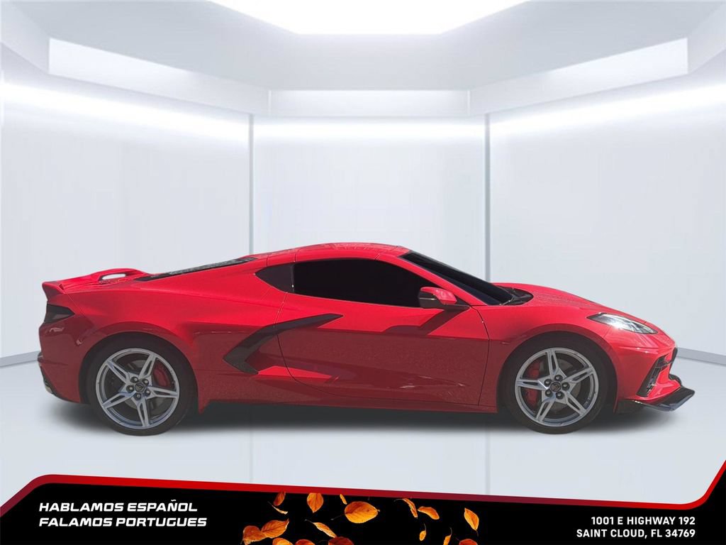 Certified 2023 Chevrolet Corvette Stingray Preferred Cpe w/ Z51 Performance Package RWD image 8