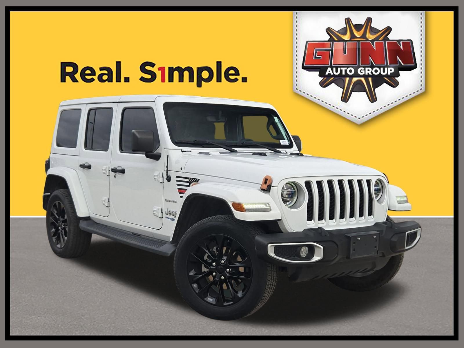 Used 2021 Jeep Wrangler Unlimited Sahara image 1