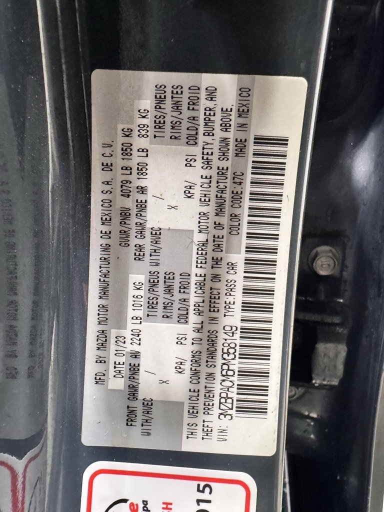 Used 2023 MAZDA MAZDA3 s image 30